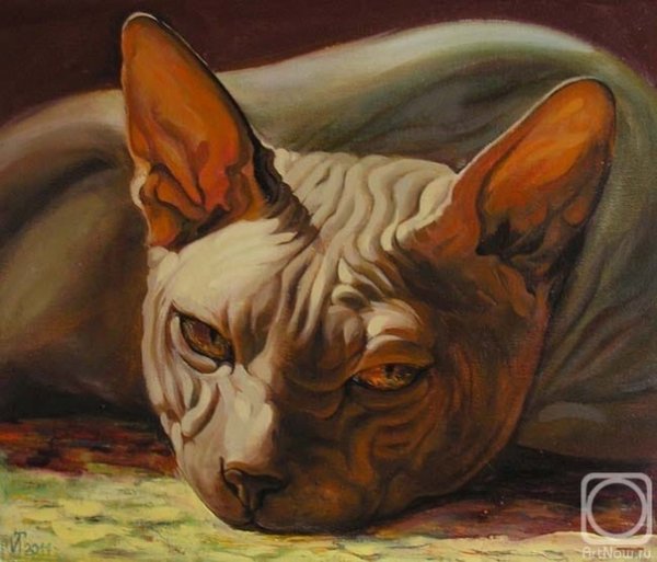 Сфинкс картина маслом