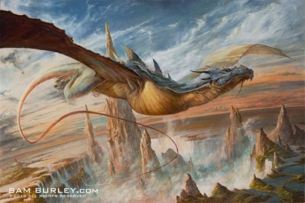 Летающие острова живопись