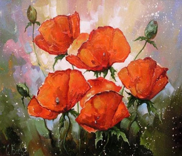 Сергей боев художник картина маки