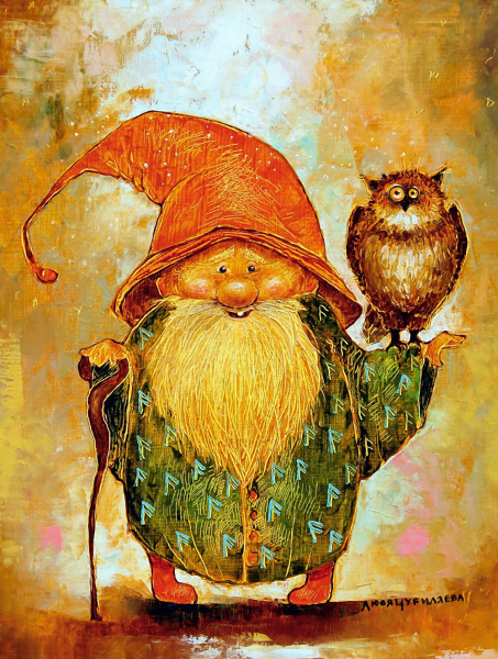 Люся чувиляева художник Домовой