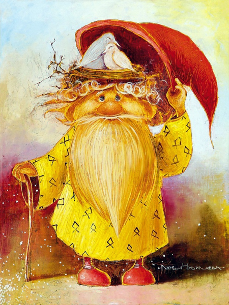 Люся чувиляева художник Домовой