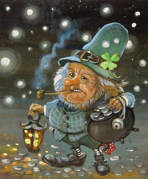 Нарисовать гномика