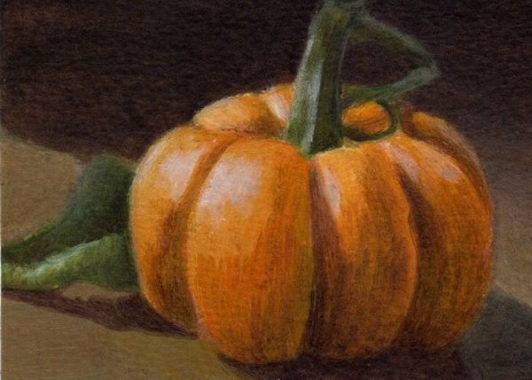 Тыква пастелью