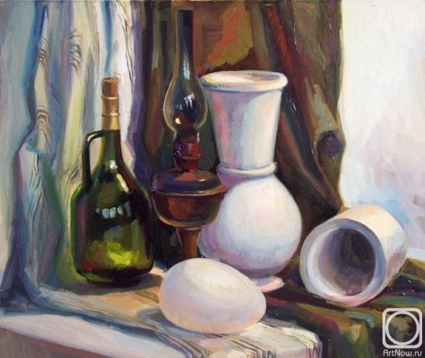 Академический натюрморт контражур