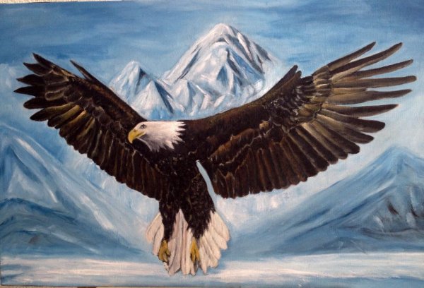 Орел живопись