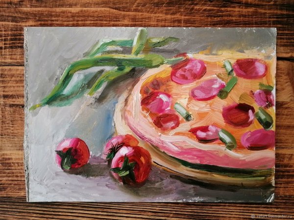 Пицца рисунок