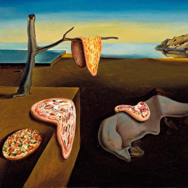 Пазл "пицца Вегетарианская"