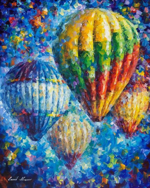 Леонид Афремов воздушные шары