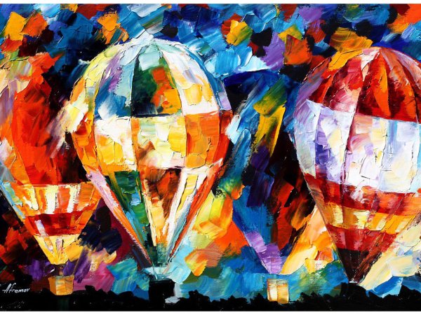 Леонид Афремов воздушные шары