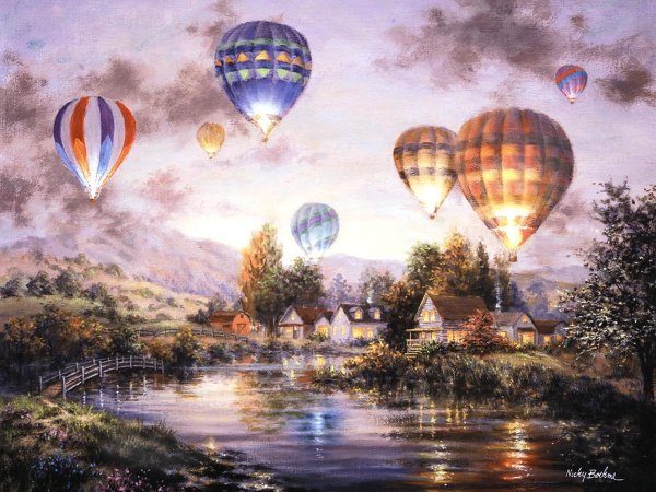 Художник Nicky Boehme картины