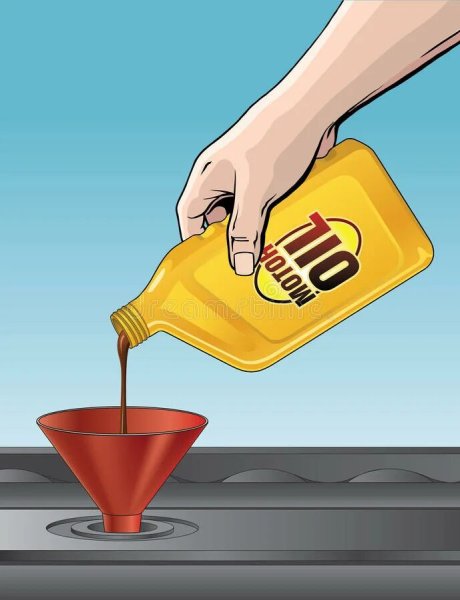 Моторное масло вектор
