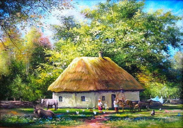 Художник Григорий Шолох-Шкребель