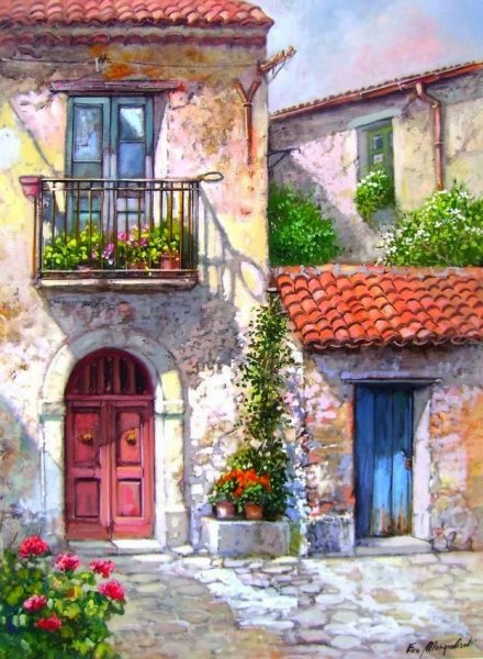 Rita Zaudke улочки Франции