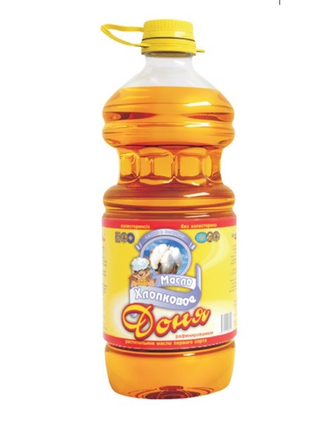 Масло хлопковое Доня рафинированное (1 л)