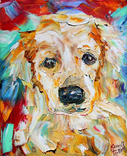 Собаки в современной живописи