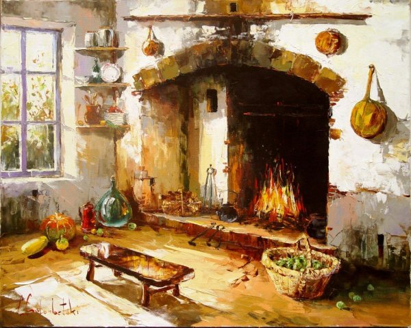 Глеб Голубецкий художник деревня