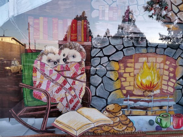 Рисунок камина