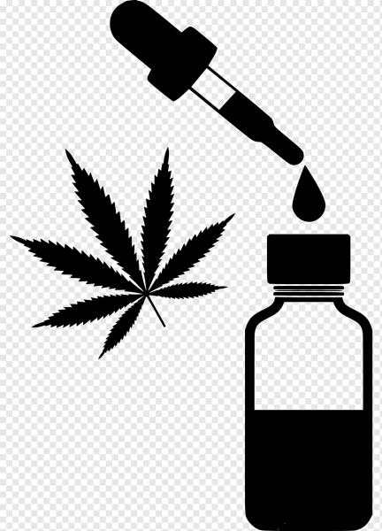 Конопля трафарет