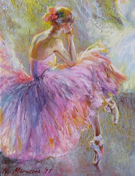 Балерина картина