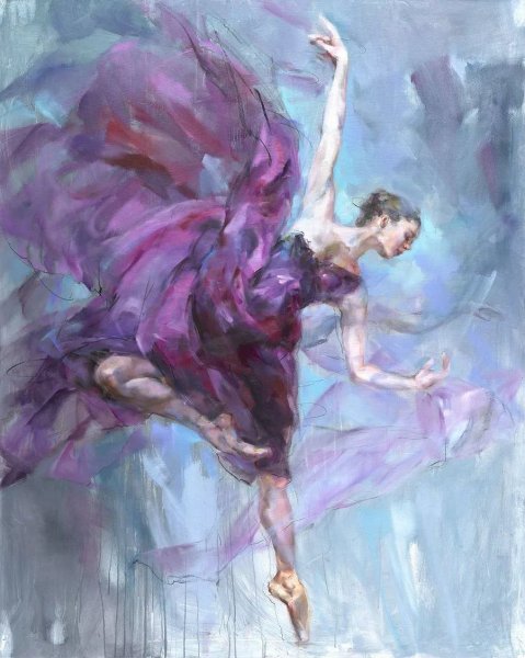 Танцовщица фламенко картина по номерам