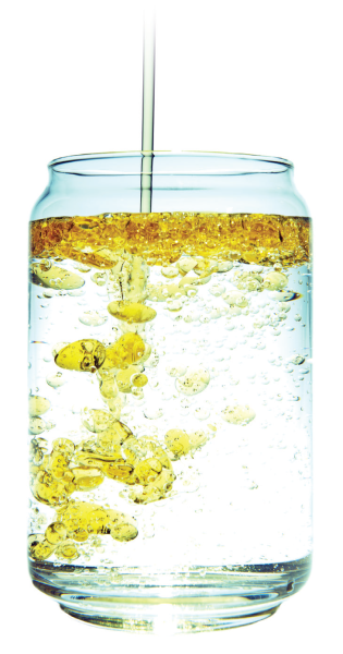 Смесь масла и воды