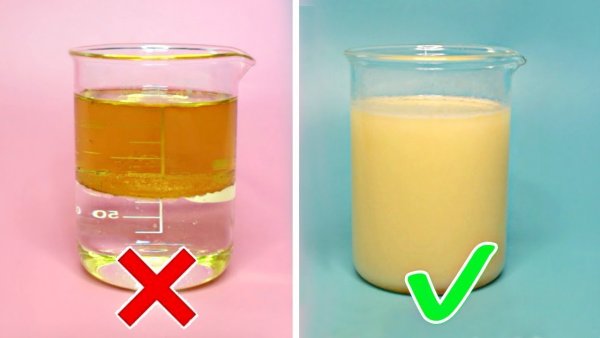 Расслоение эмульсии