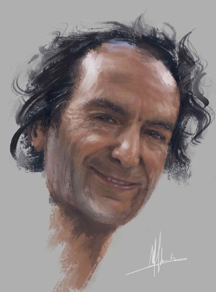 Масляная живопись в фотошопе