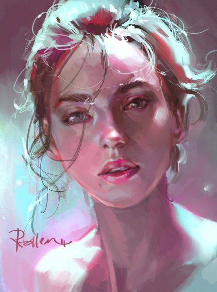 Портрет в стиле Digital Art