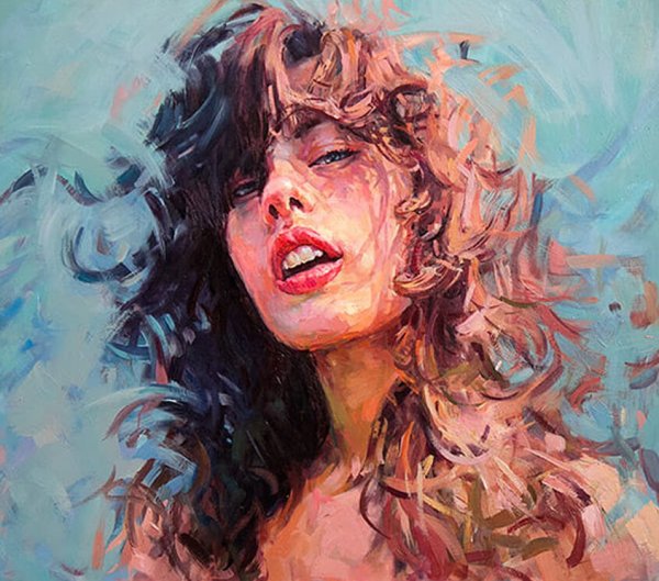 Художественный портрет в фотошопе