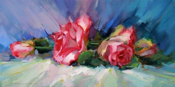 Шалаев Алексей художник цветы