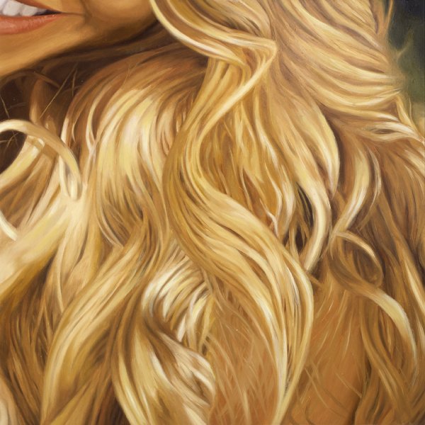 Блондинка картина