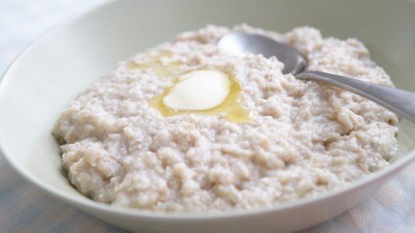 Каша овсяная с маслом