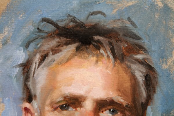 Рисование волос маслом