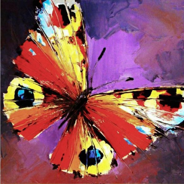 Художник Павел Гузенко бабочки