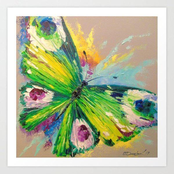 Бабочка Импрессионизм