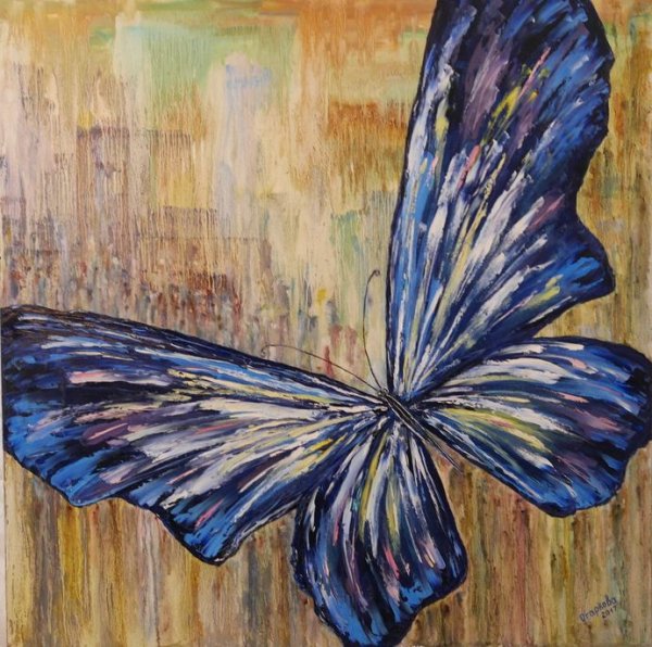 Бабочки в изобразительном искусстве