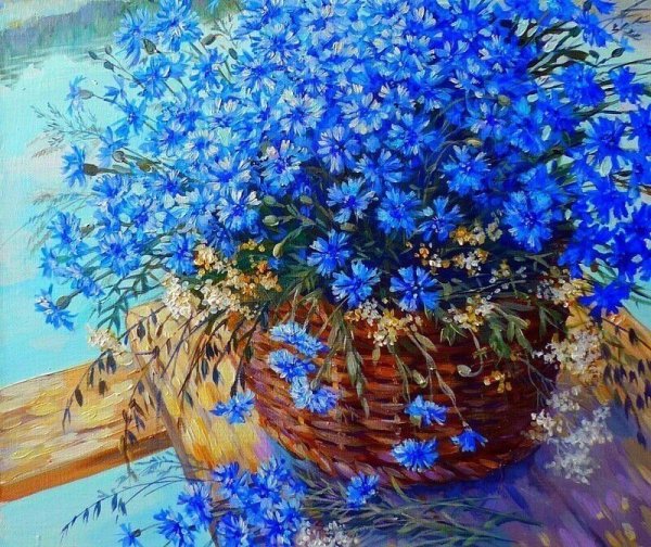 Художник Панина Кира васильки