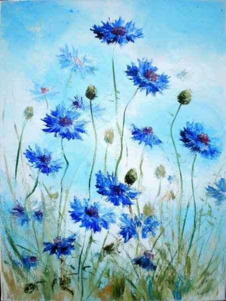 Васнецов васильки