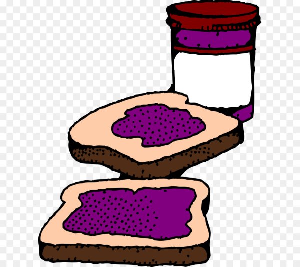 Бутерброд нарисованный без фона