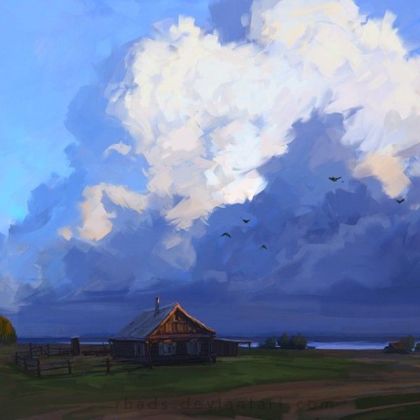 Картины пейзажи Чебоха Артем