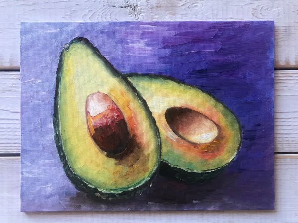 Картина авокадо