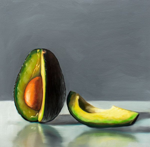 Авокадо живопись