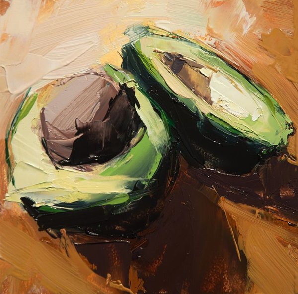 Авокадо 6 художник