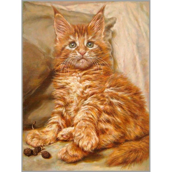 Художник Екатерина Калиновская кот