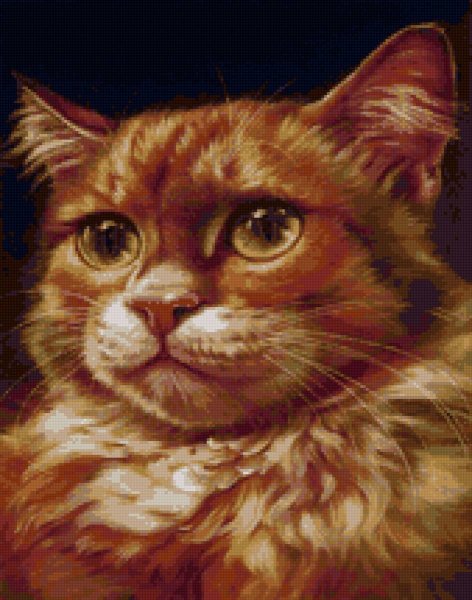 Рыжие коты в живописи