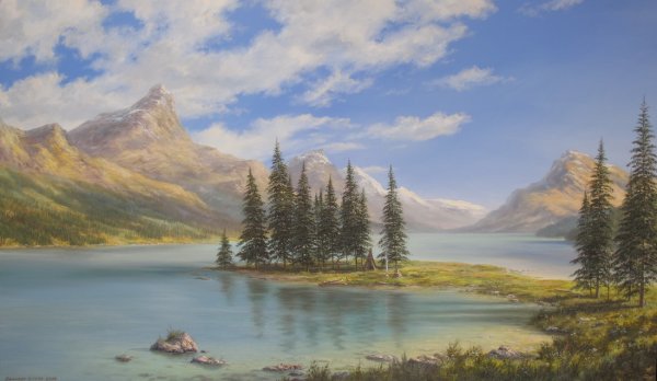 Лысак горный пейзаж