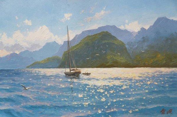 Максим Ильин Крымский пейзаж