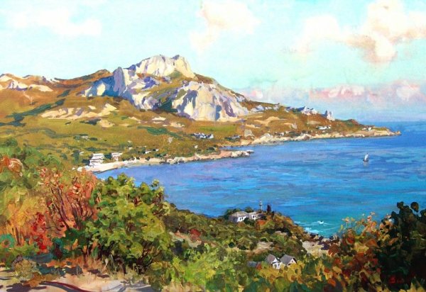 Ольхов художник картины Крым