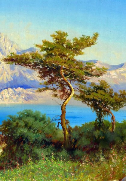 Александр Милюков Крымский пейзаж