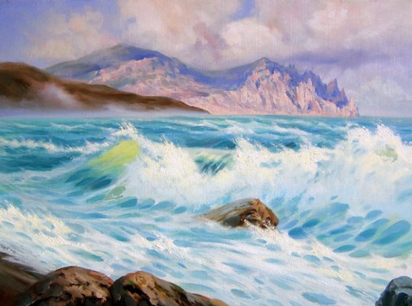 Художник маринист Александр Милюков